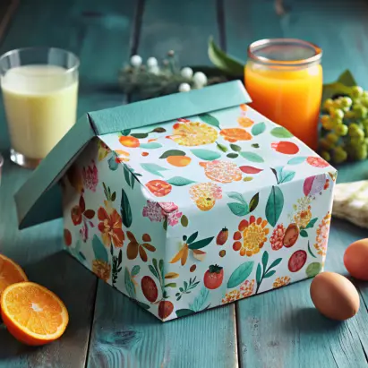 FOOD PACKAGING BOX PRINTING