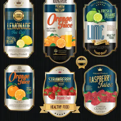 beverage labels