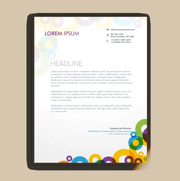 Letter Head Printing