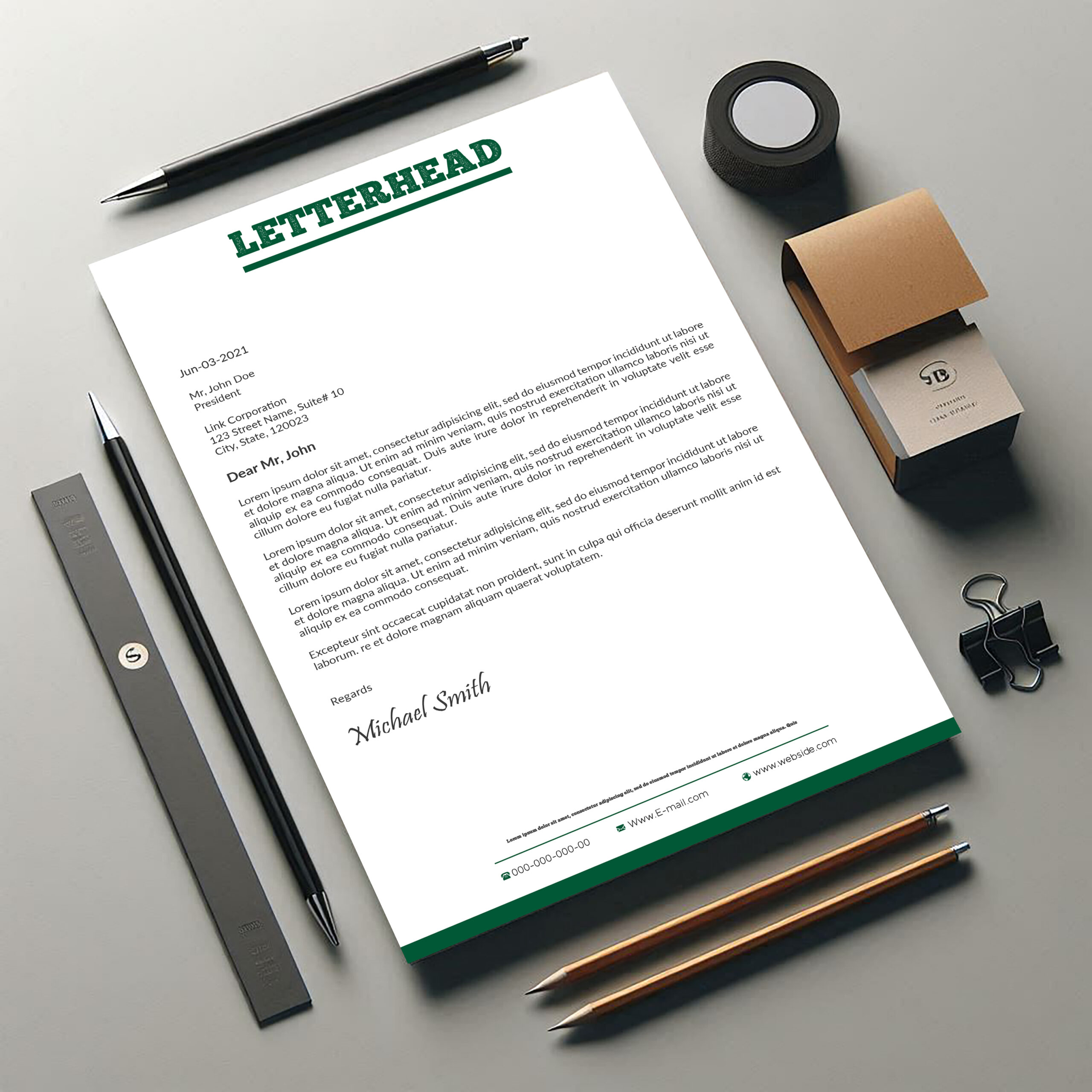 Letter Head Printing